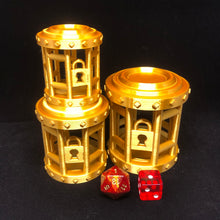 Load image into Gallery viewer, Dice Jail Prison for Misbehaving Dice : 3 Sizes: 2 to 12 Dice - Dungeons and Dragons - 3D Printed