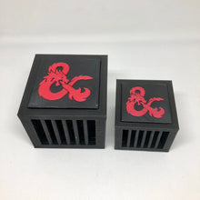 Load image into Gallery viewer, DnD Dice Jail Prison for Misbehaving Dice - 3D Printed - Fits 8-36 Dice - Gift
