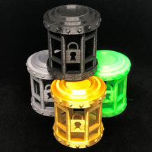 Load image into Gallery viewer, Dice Jail Prison for Misbehaving Dice : 3 Sizes: 2 to 12 Dice - Dungeons and Dragons - 3D Printed