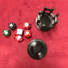 Load image into Gallery viewer, Dice Jail Prison for Misbehaving Dice : 3 Sizes: 2 to 12 Dice - Dungeons and Dragons - 3D Printed