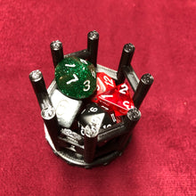 Load image into Gallery viewer, Dice Jail Prison for Misbehaving Dice : 3 Sizes: 2 to 12 Dice - Dungeons and Dragons - 3D Printed