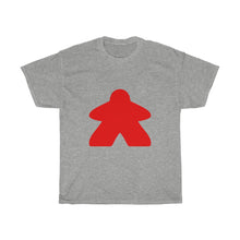 Load image into Gallery viewer, Red Meeple Heavy Cotton Tee T-Shirt