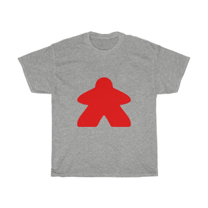 Red Meeple Heavy Cotton Tee T-Shirt