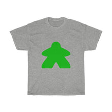 Load image into Gallery viewer, Green Meeple Heavy Cotton Tee T-Shirt