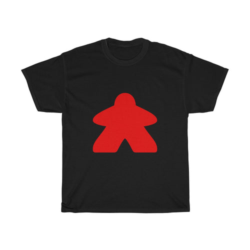 Red Meeple Heavy Cotton Tee T-Shirt