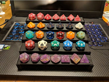 Load image into Gallery viewer, Dice Display Benches for Dice Collectors - Dungeons and Dragons