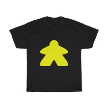 Load image into Gallery viewer, Yellow Meeple Heavy Cotton Tee T-Shirt