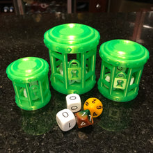Load image into Gallery viewer, Dice Jail Prison for Misbehaving Dice : 3 Sizes: 2 to 12 Dice - Dungeons and Dragons - 3D Printed