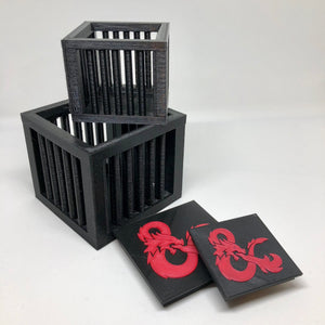 DnD Dice Jail Prison for Misbehaving Dice - 3D Printed - Fits 8-36 Dice - Gift