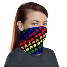 Load image into Gallery viewer, Meeple Neck Gaiter -  Black
