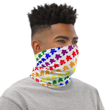 Load image into Gallery viewer, Meeple Neck Gaiter - White