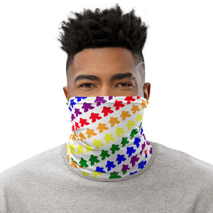 Meeple Neck Gaiter - White
