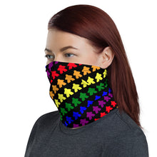 Load image into Gallery viewer, Meeple Neck Gaiter -  Black